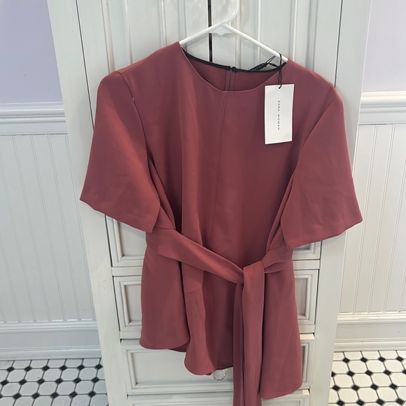 NWT Zara Wrap Top - Picture 1 of 5